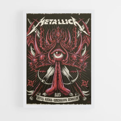 Poster Metallica Royal Arena