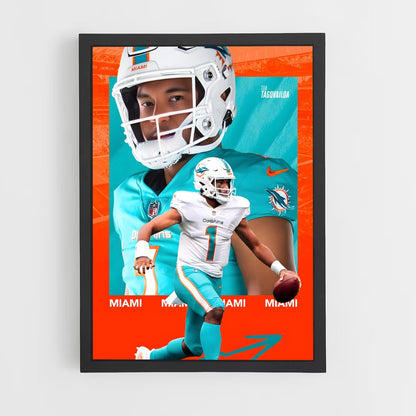 miami-dolphins-20 cadre Noir