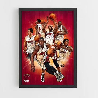 miami-heat-4 cadre Noir