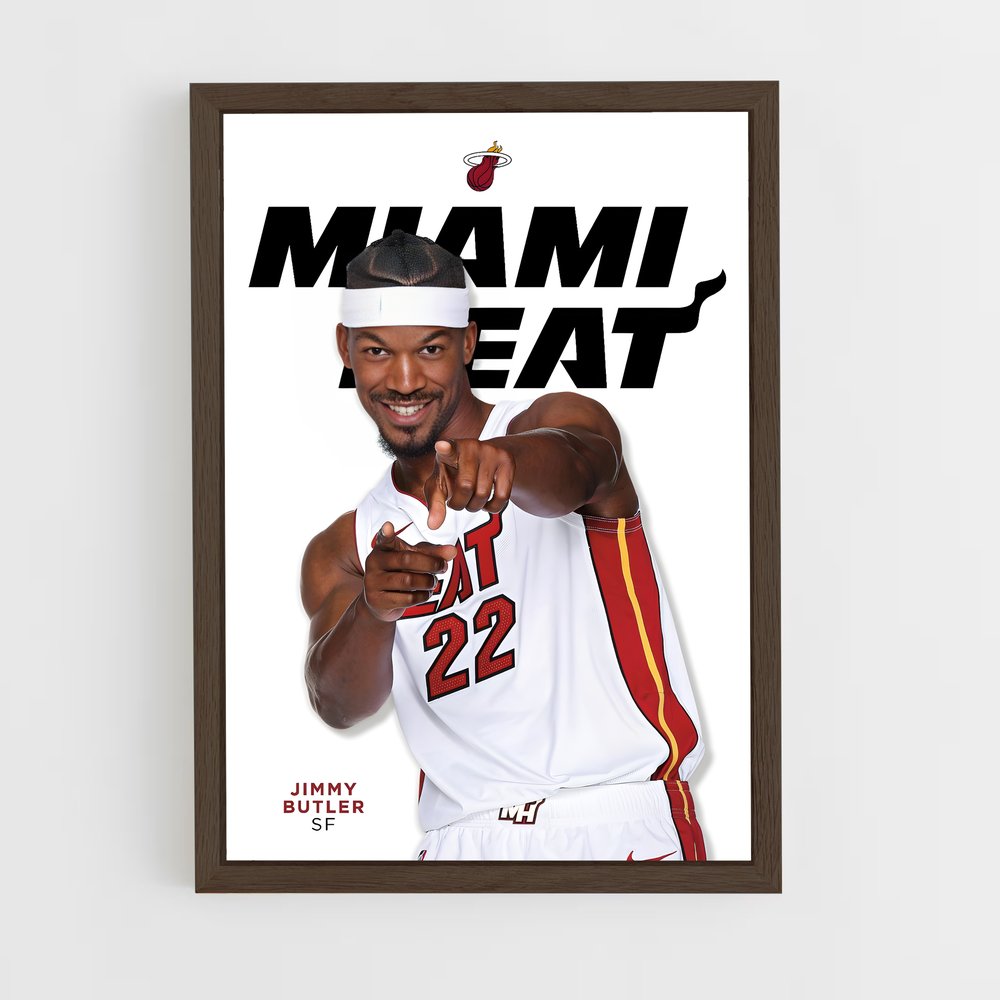 miami-heat-7 cadre Bois foncé