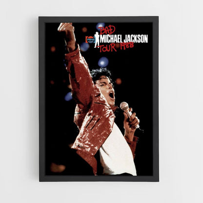 Plakat Michael Jackson 1988