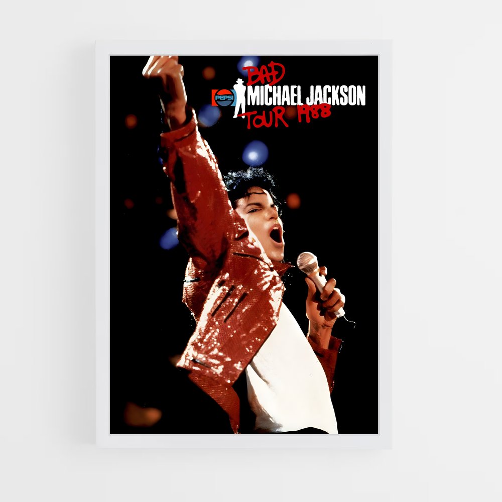 michael-jackson-7 cadre Blanc