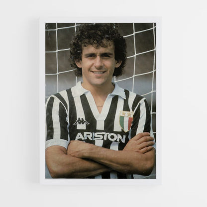 Poster Michel Platini Käfig