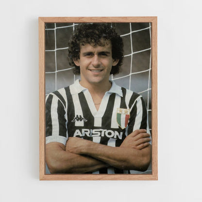 Poster Michel Platini Käfig