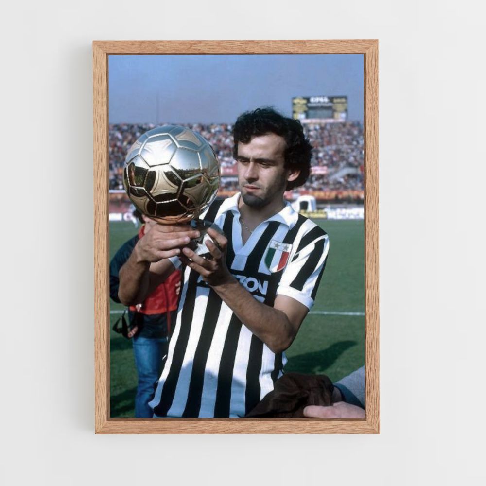 Poster Sieg Michel Platini