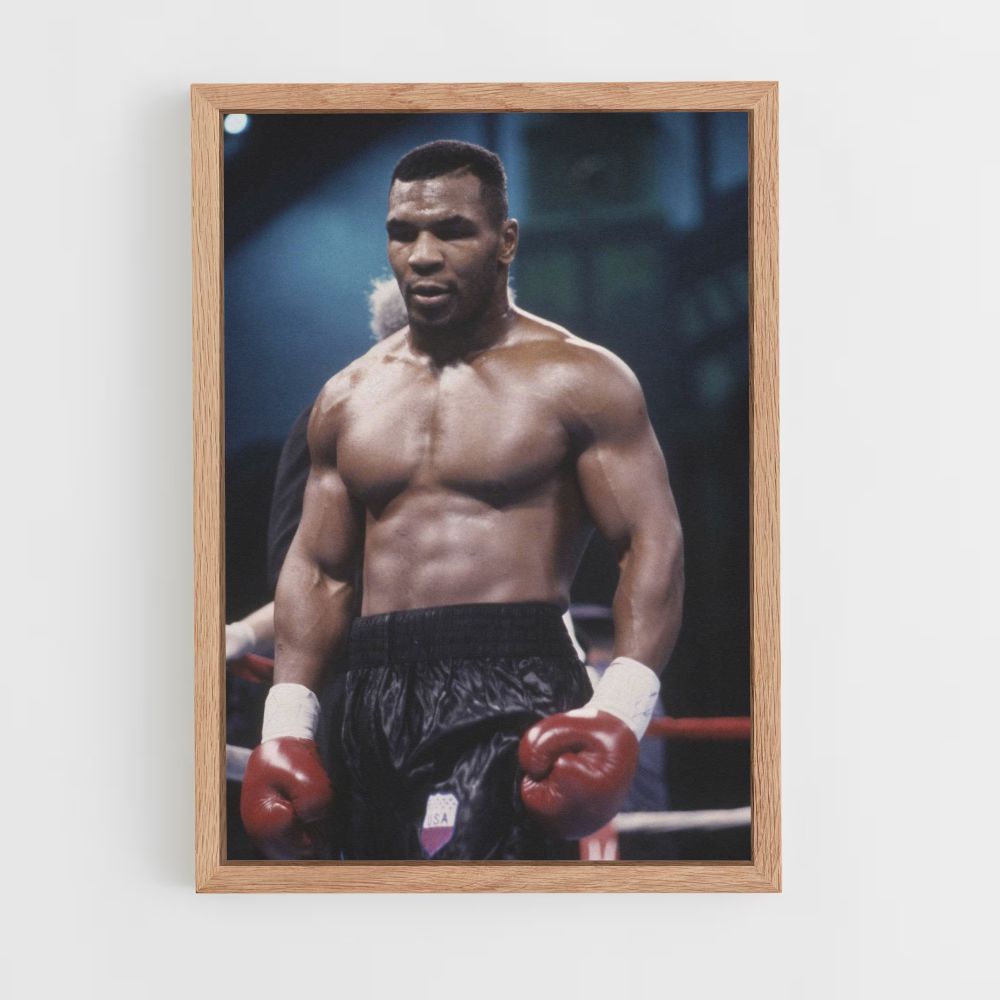 Poster Mike Tyson Muskel