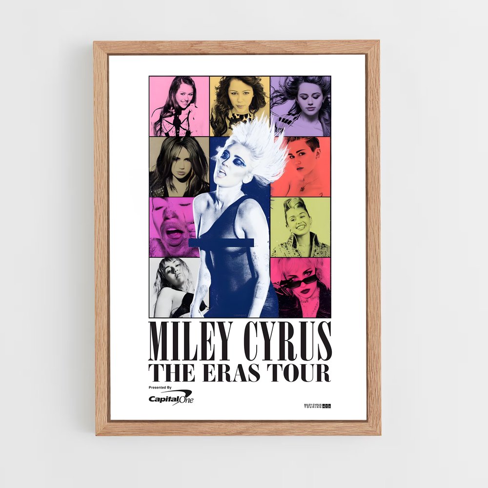 miley-cyrus-2 cadre Bois clair
