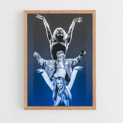 miley-cyrus-7 cadre Bois clair