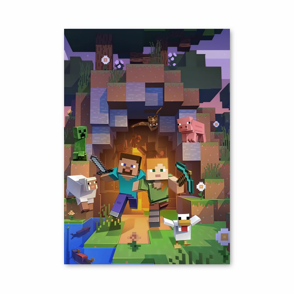 Minecraft-Poster