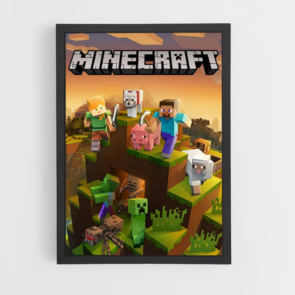 minecraft-10 cadre Noir