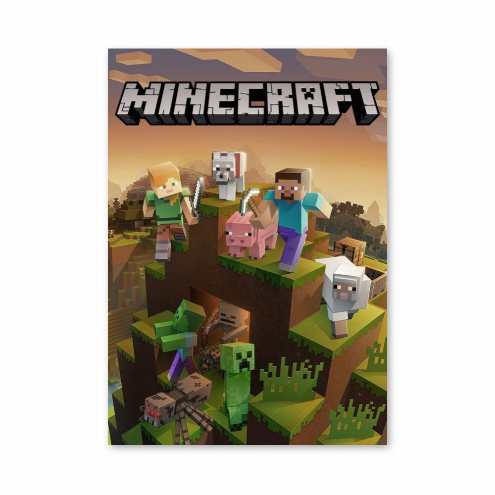 Poster Minecraft Abenteuer