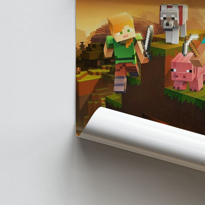 Poster Minecraft Abenteuer