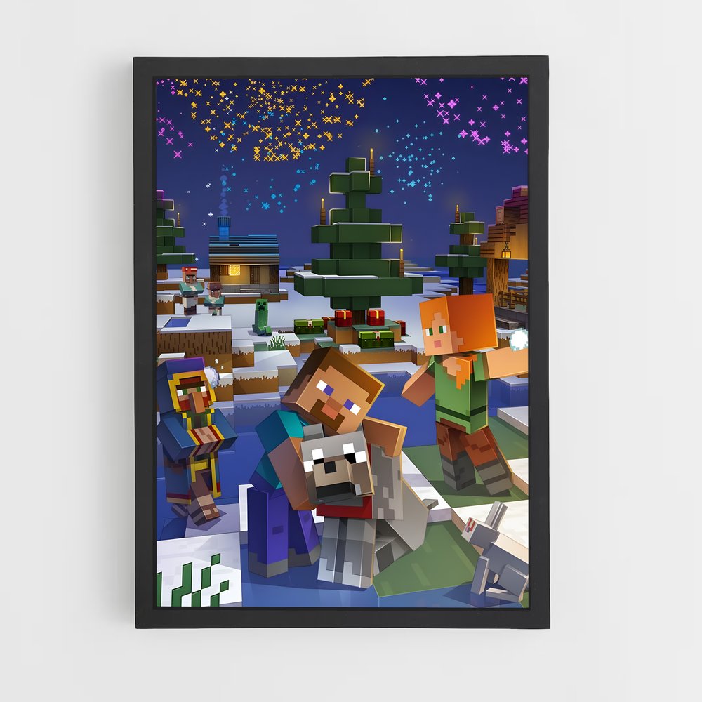 minecraft-11 cadre Noir