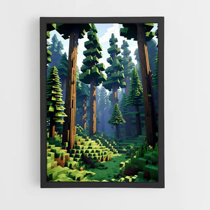 Minecraft-Wald-Poster