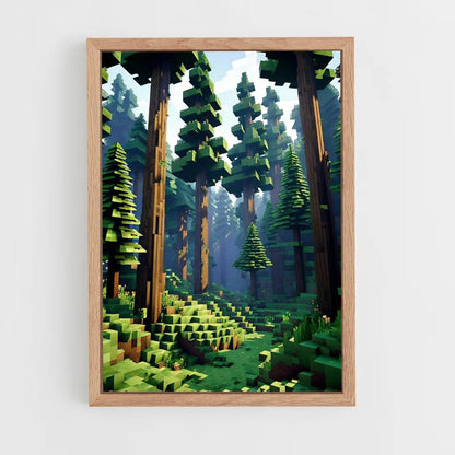 Minecraft-Wald-Poster