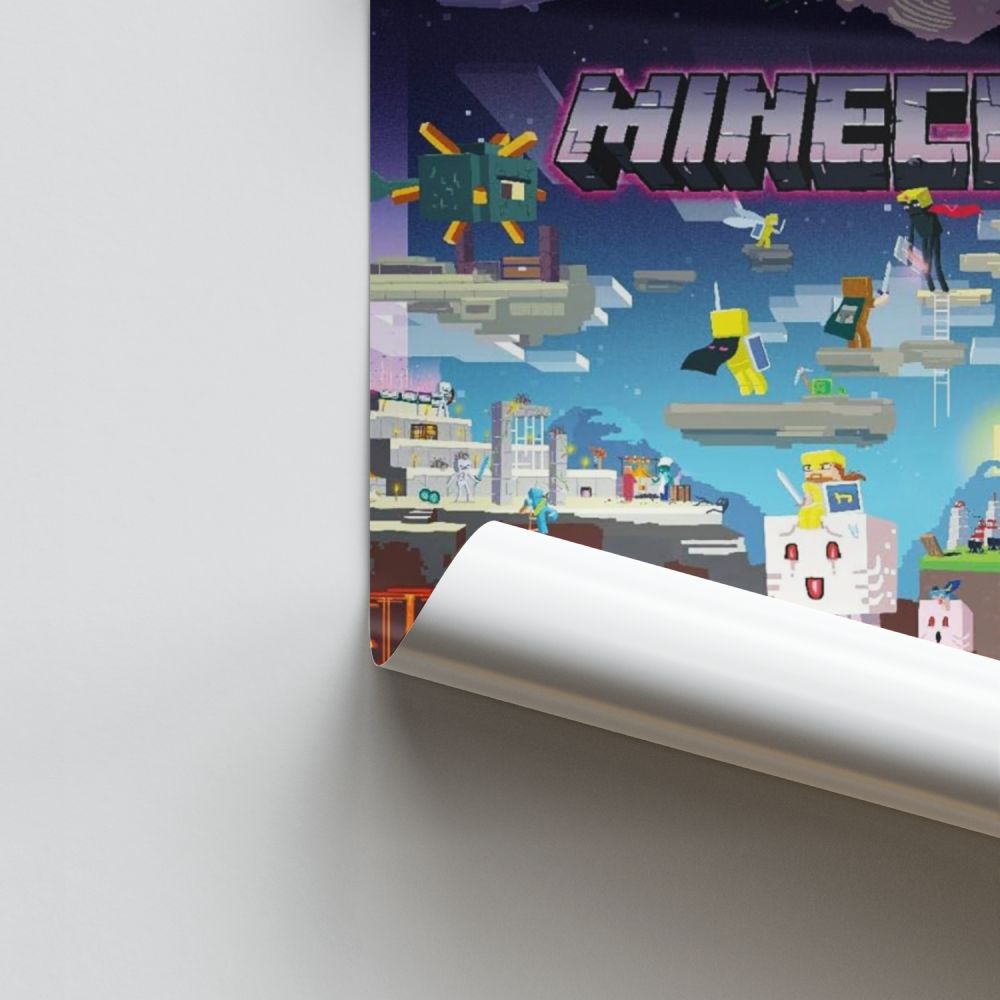 Poster Minecraft-Spiel