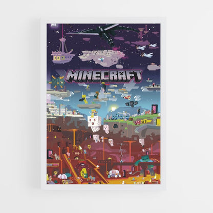 Poster Minecraft-Spiel