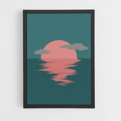 Sonnenuntergang-Poster