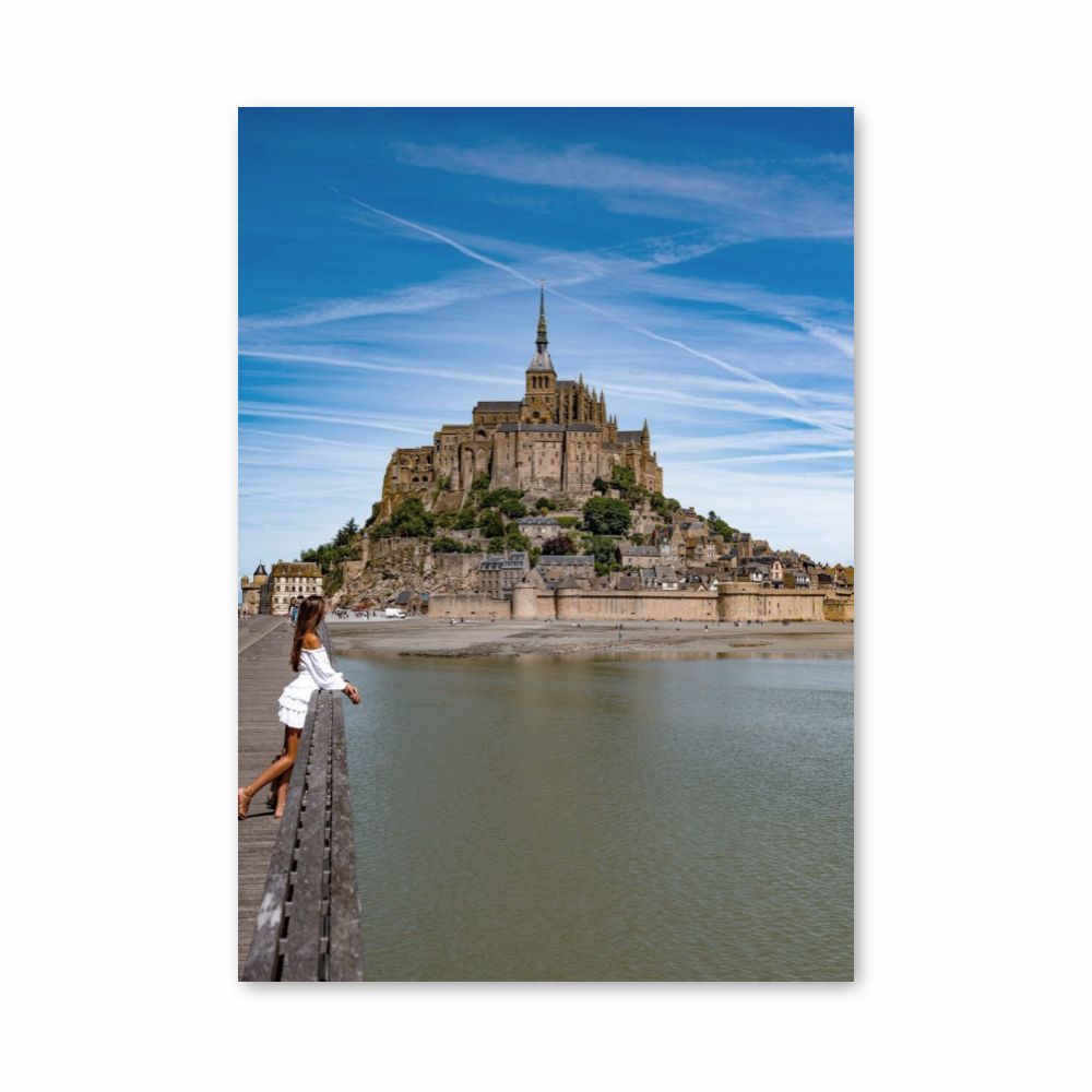 Poster Besuchen Sie den Mont Saint Michel