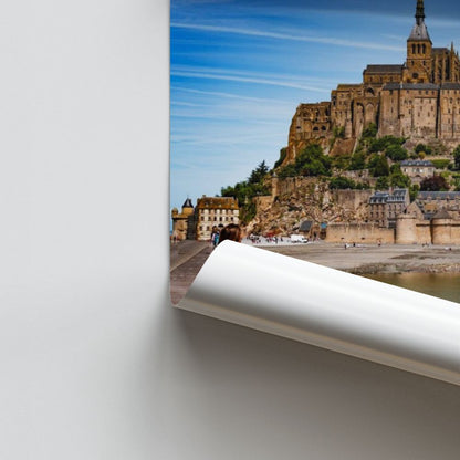 Poster Besuchen Sie den Mont Saint Michel