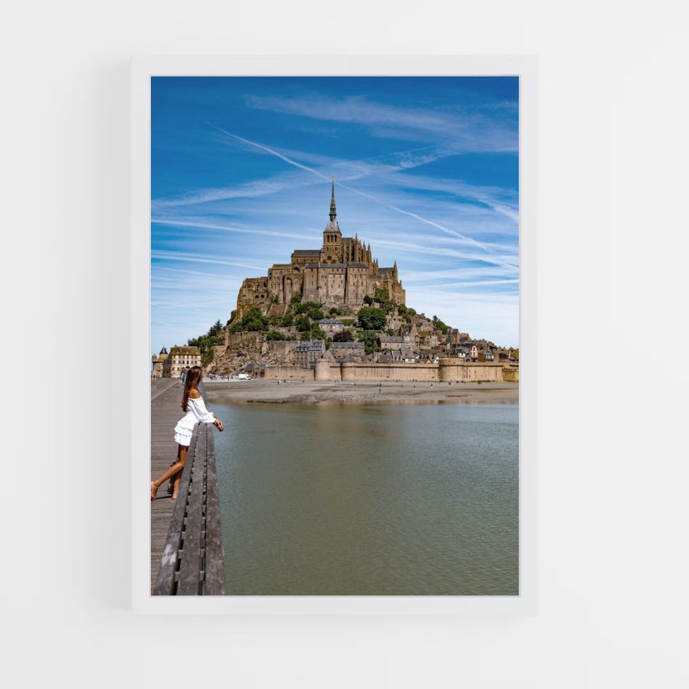 Poster Besuchen Sie den Mont Saint Michel