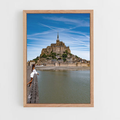 Poster Besuchen Sie den Mont Saint Michel