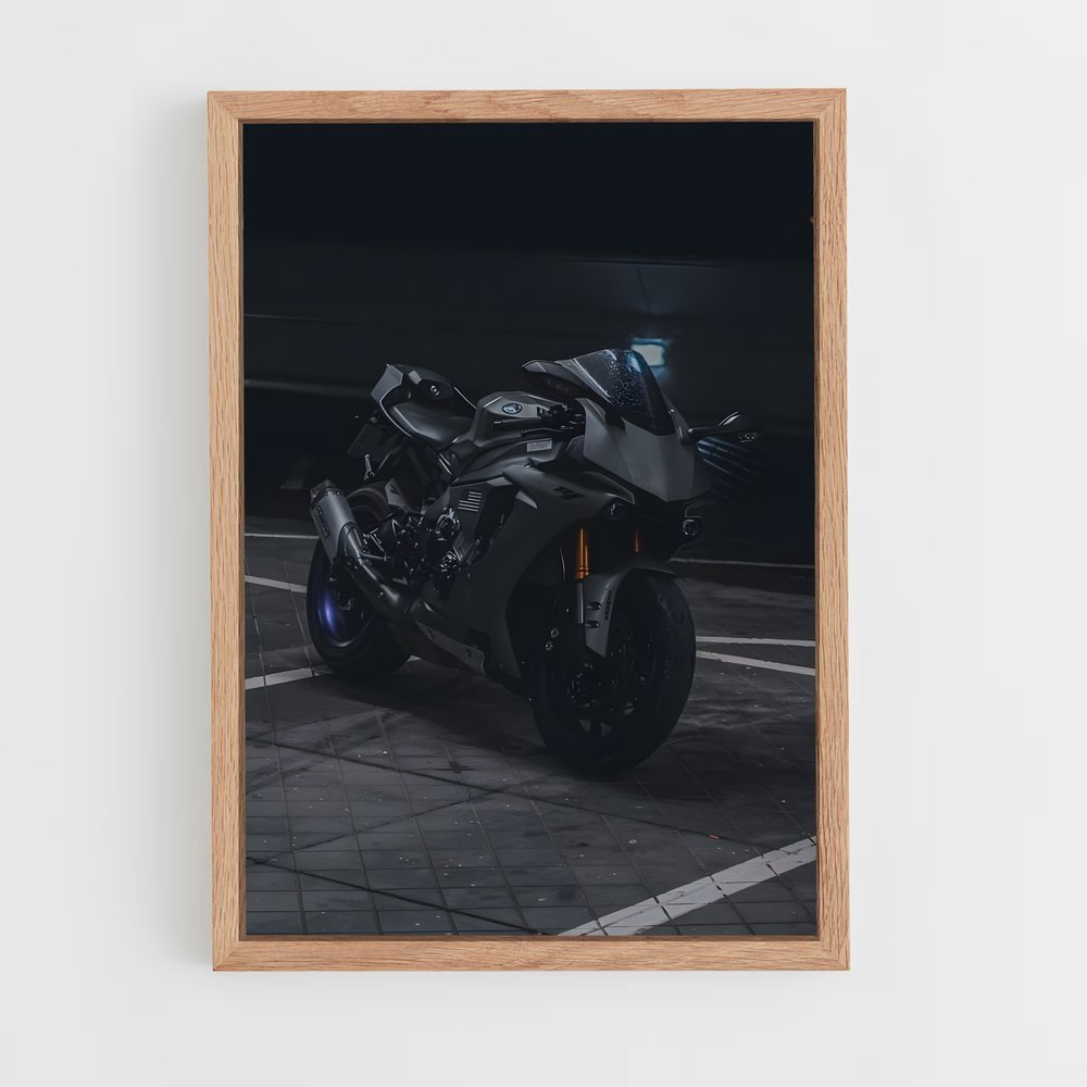 moto-10 cadre Bois clair