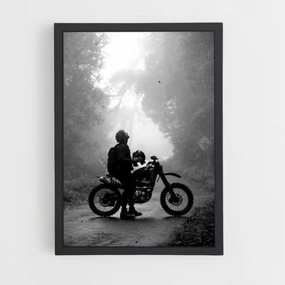 Retro-Motorrad-Poster