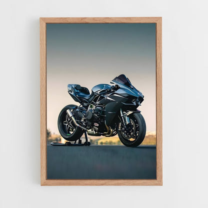 moto-4 cadre Bois clair