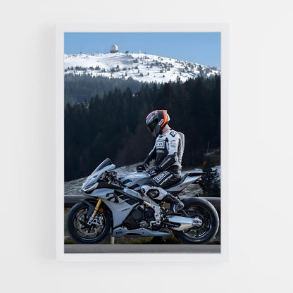 moto-8 cadre Blanc