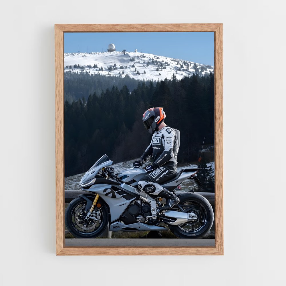 moto-8 cadre Bois clair