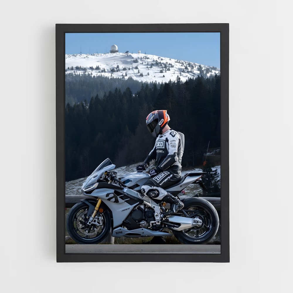 moto-8 cadre Noir