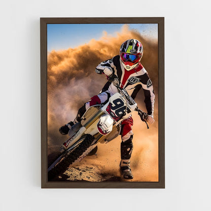 moto-cross-1 cadre Bois foncé