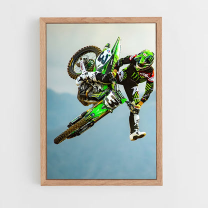 moto-cross-10 cadre Bois clair
