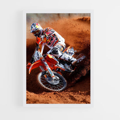 moto-cross-12 cadre Blanc