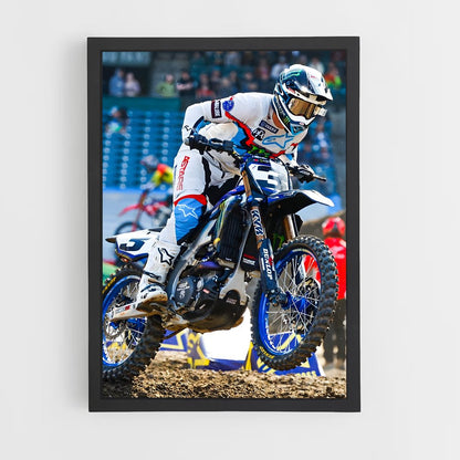 moto-cross-16 cadre Noir