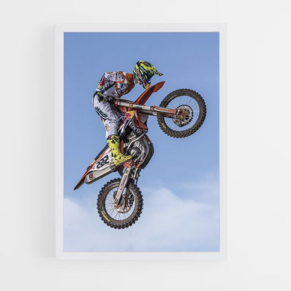 Motorrad-Figuren-Poster