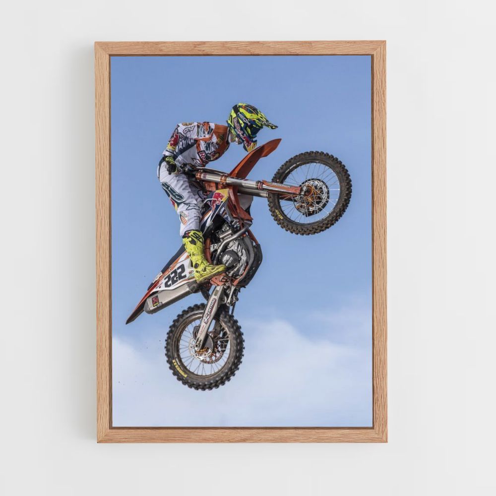 Motorrad-Figuren-Poster