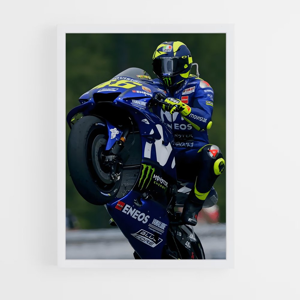 moto-gp-10 cadre Blanc