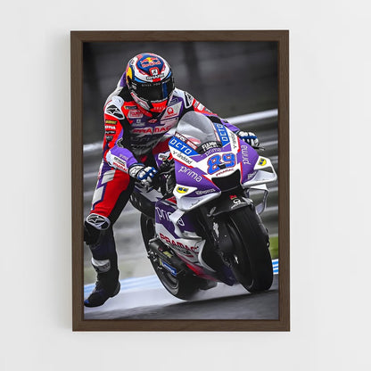 moto-gp-3 cadre Bois foncé