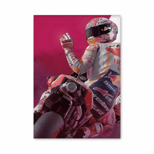 Poster Marc Marquez Spanien