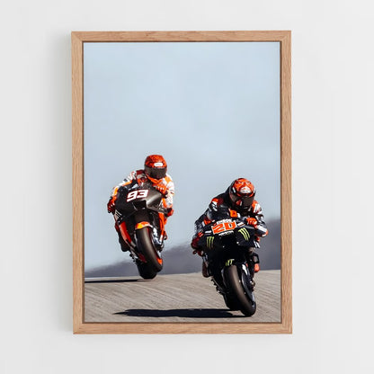 moto-gp-7 cadre Bois clair
