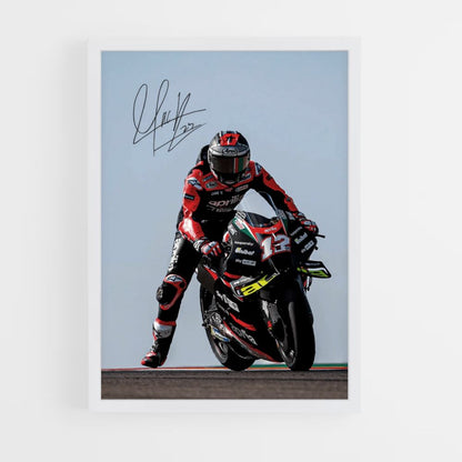 Poster Marc Marquez Signatur