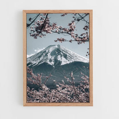 Poster zum Berg Fuji