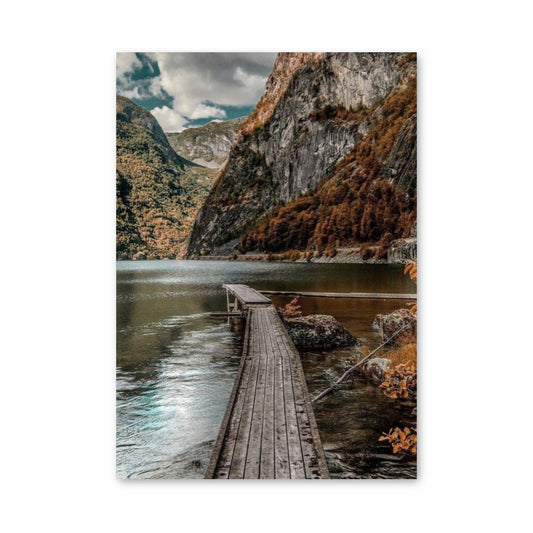 Bergsee-Poster