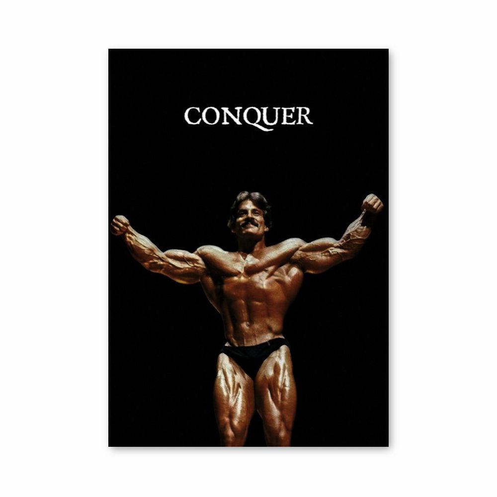 Poster Mr Olympia Conquer