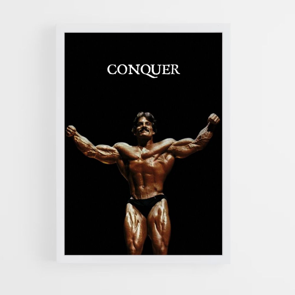 Poster Mr Olympia Conquer