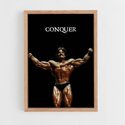 Poster Mr Olympia Conquer