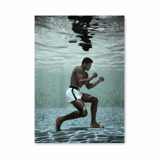 Poster Muhammad Ali Schwimmbad