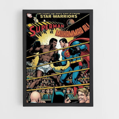 Poster Muhammad Ali vs. Superman